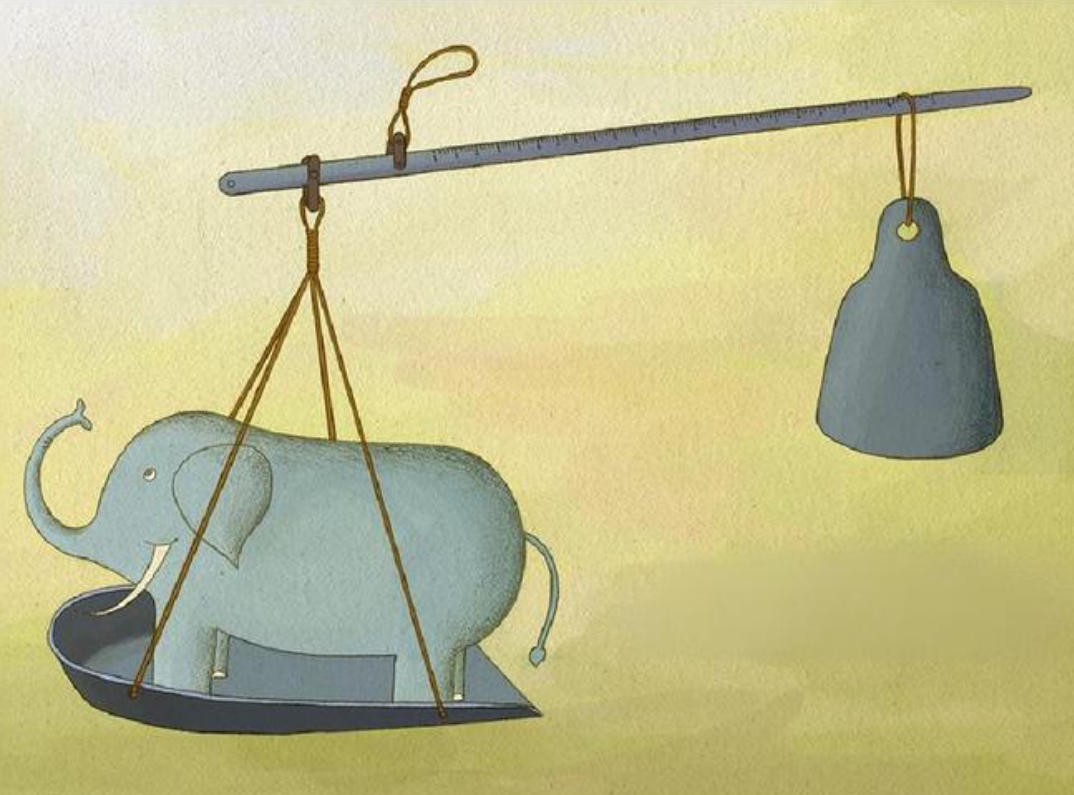 等量代换——曹冲称象